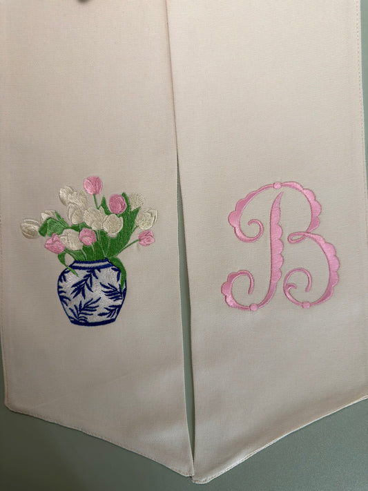Tulips Vase Sash