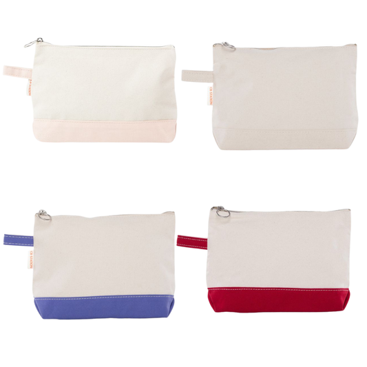 Canvas Makeup Bag